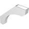 Ekena Millwork 4-in. W x 26-in. D x 26-in. H Legacy Architectural Grade PVC Knee Brace BRCP04X26X26LEC - alternate 6